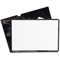 X-Rite ColorChecker Custom White Balance Card, 8.25" x 11"