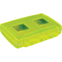Gepe Extreme Card Safe for 4 Memory Cards (CF, SC, SM, MS, MMC) Polyethylene, Neon