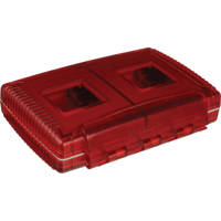 Gepe Extreme Card Safe for 4 Memory Cards (CF, SC, SM, MS, MMC) Polyethylene, Red