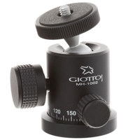 Giottos MH-1002 Compact Ball Head with Independent Panning Lock - Supports 13 lbs.