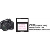 Giottos Aegis 47.8 x 54.9mm Professional Glass LCD Screen Protector for the Canon EOS-350D, 12 Layers of Multi-Coatings Each Side.