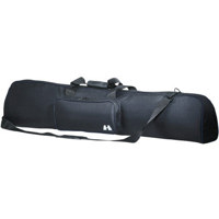 Hakuba Light Stand Case. Polyester with Nylon Padding. Padded Exterior Pocket. Black 46"L x 8.5"W x 10.5"H