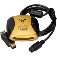 Hoodman RAW FireWire 400 / 800 CompactFlash Memory Card Reader