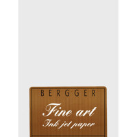 Bergger High Definition Sample Pack of Textured & Smooth Satin Inkjet Papers, PN32/33, 8.5" x 11", 10 Sheets, 5 of Each.