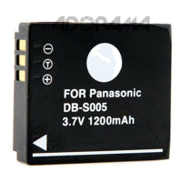 Adorama Replacement Lithium Ion Battery for Panasonic CGA-S005A, Ricoh DB-60, Leica D-Lux 3 and Leica D-Lux 4 Digital Camera Battery, 3.7v, 1300mAH