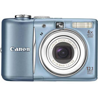 Canon PowerShot A1100 IS Digital Camera with 12.1 Megapixel, 4x Optical Zoom, 4x Digital Zoom, 2.5" TFT Color LCD Display, Blue
