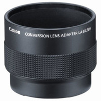 Canon LA-DC58H, 58mm Conversion Lens Adapter to use Wide Converter WC-DC58B & Tele Converter TC-DC58C on the G7 and G9 Digital Cameras