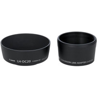 Canon LAH-DC10, 52mm Conversion Lens Adapter & Lens Hood Set for the PowerShot S1-IS Digital Camera.
