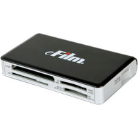Delkin Reader-38, 18-in-1 Memory Card Reader/Writer with USB 2.0 Interface, for Mac & Windows.