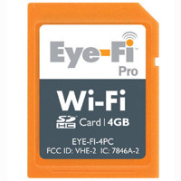 Eye-Fi Pro Wireless 4 GB Secure Digital SDHC Memory Card 