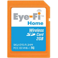 Eye-Fi Home Wireless 2 GB Secure Digital SD Memory Card