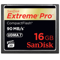 SanDisk 16 GB Extreme Pro CF90 Compact Flash Memory Card