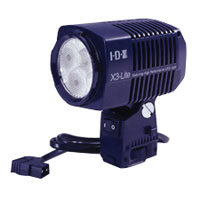 IDX On-Camera LED Video Light with 35 watt Output, with Power Tap Connector