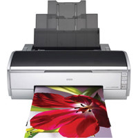 Epson Stylus Photo R2400, 13" Inkjet Printer, 5760 x 1440 dpi Resolution, 8-color Printer with USB 2.0 and FireWire Interfaces