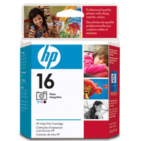 Hewlett Packard - HP #16 Multi-Color Ink Cartridge for Many DeskJet, DeskWriter & Officejet Inkjet Printers.