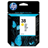 Hewlett Packard - HP 38 Yellow Pigment Ink Cartridge with Vivera Inks for the Photosmart PRO Inkjet Printers.