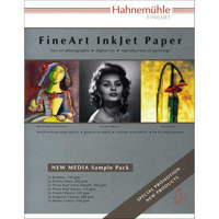 Hahnemuhle 8.5" x 11" Sampler Pack with 7 Media Types, 14 Sheets