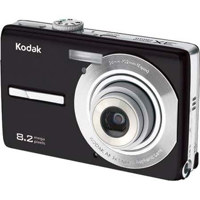 Kodak EasyShare M863 Digital Camera, 8.2 Megapixel, 3x Optical Zoom, 5x Digital Zoom, 2.7" LCD Screen, Black