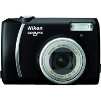 Nikon Coolpix L1 Point and Shoot Digital Camera, 6.2 Megapixel, 5x Optical - Refurbished by Nikon U.S.A.