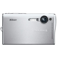 Nikon Coolpix S6 Slim Point and Shoot Digital Camera, 6 Megapixel, 3x Optical, 4x Digital Zoom - Silver - Refurbished by Nikon U.S.A.