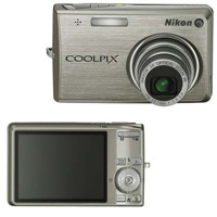 Nikon Coolpix S700 Digital Camera, 12.1 Megapixel, 3x Optical Zoom, 4x Digital Zoom, 2.7" LCD Display, Brushed Aluminum
