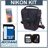 Accessory Kit for Nikon D60, D40 & D40X Digital SLR Cameras