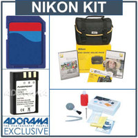 Advanced Accessory Kit for Nikon D40 & D40 X Digital SLR Cameras