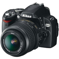 Nikon D60 10.2 Megapixel Digital SLR Camera Outfit , with 18-55mm f/3.5-5.6G ED AF-S DX VR Zoom Nikkor Lens - USA Warranty