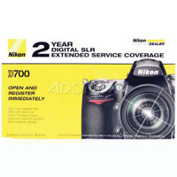 Nikon 2 Year Extended Service Coverage Agreement for the Nikon D700 Digital SLR Cameras