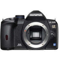 Olympus E-520 10.0 Megapixel Digital SLR Camera Body with 2.7" HyperCrystal II LCD Screen