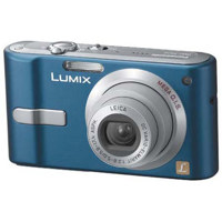 Panasonic Lumix DMC-FX10A Digital Point & Shoot Camera, 6.0 Megapixel, 3x Optical, 4x Digital Zoom, MEGA Optical Image Stabilization and 2.5" LCD, Blue Finish