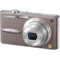Panasonic Lumix DMC-FX30PB Digital Camera, 7.2 MP, 3.6x Optical, 4x Digital Zoom, MEGA Optical Image Stabilization and 2.5" Diagonal LCD, Pink / Brown Finish.