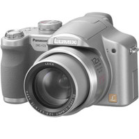 Panasonic Lumix DMC-FZ8S Fixed Lens Digital SLR Camera, 7.2 MP, 12x Optical, 4x Digital Zoom, MEGA Optical Image Stabilizer, High Sensitivity Mode, Silver