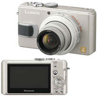 Panasonic DMC-LX2S Lumix Compact Point & Shoot Digital Camera, 10.4MP, 4x Optical Zoom, 4x Digital Zoom & 2.8" LCD Screen, 16:9 Image Recording, Color Silver
