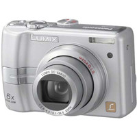 Panasonic Lumix DMC-LZ6S Digital Camera, 7.2 Megapixel, 6x Optical, 4x Digital Zoom, MEGA Optical Image Stabilization and 2" LCD Display, Silver