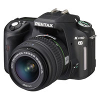 Pentax K100D, 6.1mp Digital SLR Camera with Pentax SMCP-DA 18-55mm f/3.5-5.6 AL AF Zoom Lens