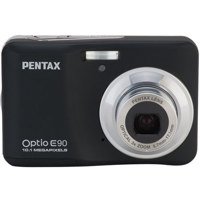Pentax Optio E90 Digital Camera 10.1 Megapixels, 3x Optical Zoom Lens Black $59.95