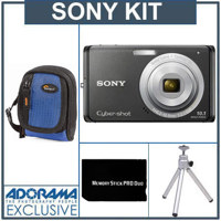 Sony Cyber-shot DSC-W180B Digital Still Camera Kit