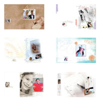 Dg Foto Art Galleria Cards Vol.-1, Creative Plug-in Software for Dg Foto Art Lite, Classic, Gold or DeZigner Series, for Windows XP & 2000.