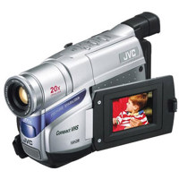 JVC GR-AXM18U VHS-C Video Camcorder with a 2.5" LCD Screen, 20x Optical / 800x Digital Zoom