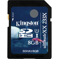 Kingston Technology SDHC UltimateXX UHS-I Memory Card, 60MB/s Read, 35MB/s Write