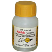 Kodak Flexicolor Final Rinse and Replenisher to make 10-Liter