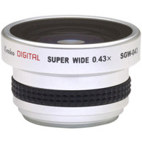 Kenko 0.43x Fisheye Super Wide Angle Conversion Lens for 37mm DV Camcorders & Digital Still Cameras