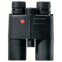 Leica 10 x 42 BRF Geovid, Water Proof Roof Prism Binocular with 6.3 Degree Angle of View, with Laser Rangefinder that Gives Readings only in Yards, U.S.A.