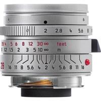 Leica 28mm f/2.0 SUMMICRON-M ASPH Silver Anodized Version Lens for M System - USA