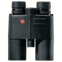 Leica 8 x 42 BRF Geovid, Water Proof Roof Prism Binocular with 7.1 Degree Angle of View, with Laser Rangefinder that Gives Readings only in Yards, USA