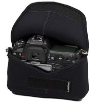 LensCoat Neoprene Body Bag, Designed for a Camera Body Without Lens - Black