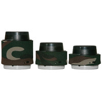 LensCoat Lens Cover for the Nikon 1.4x, 1.7x and 2x Tele Extender Set - Forest Green Woodland Camo
