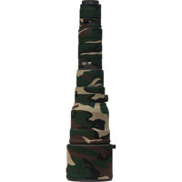 LensCoat Lens Cover for the Sigma 300 - 800mm Zoom Lens - Forest Green Woodland Camo