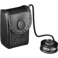 Leica Viewfinder Magnifier 1.25x Black - Magniefies The Viewfinder Image By 25%